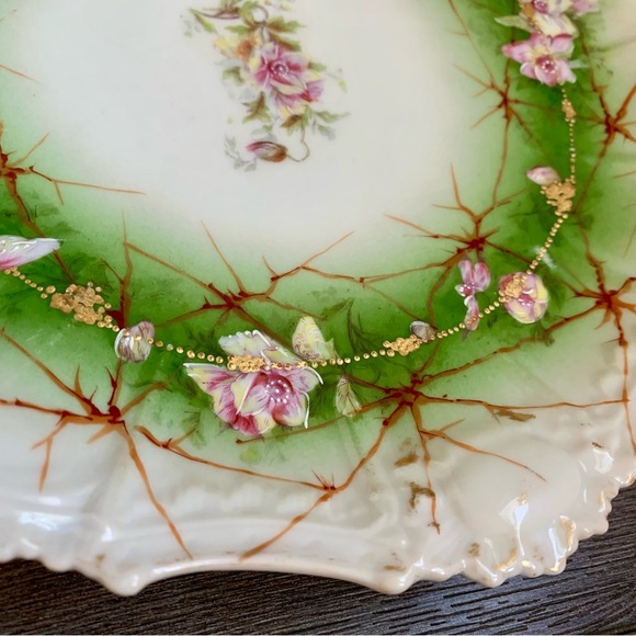 Vintage Limoges Coronet France Hand Painted Tray 11” - Picture 6 of 14